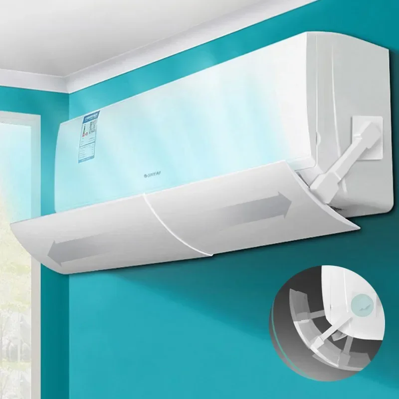 Air Conditioning Windshield Scalable Hanging-type Anti-direct Blowing Air Deflector Household Air Conditioning Baffle Windshield