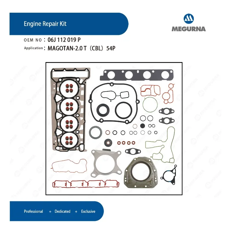 

EA888 MK2 Engine Part Cylinder Head Full Gasket set Repair Kit Fit 2.0T Gas for VW beetle golf jetta Passat AUDI A3 A4 A5 A6 A8