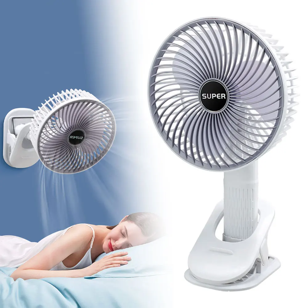 Portable Electric Fan Mini Fan Usb Fan Rechargeable Stand Fan Standing Fan Multi-Function Fan