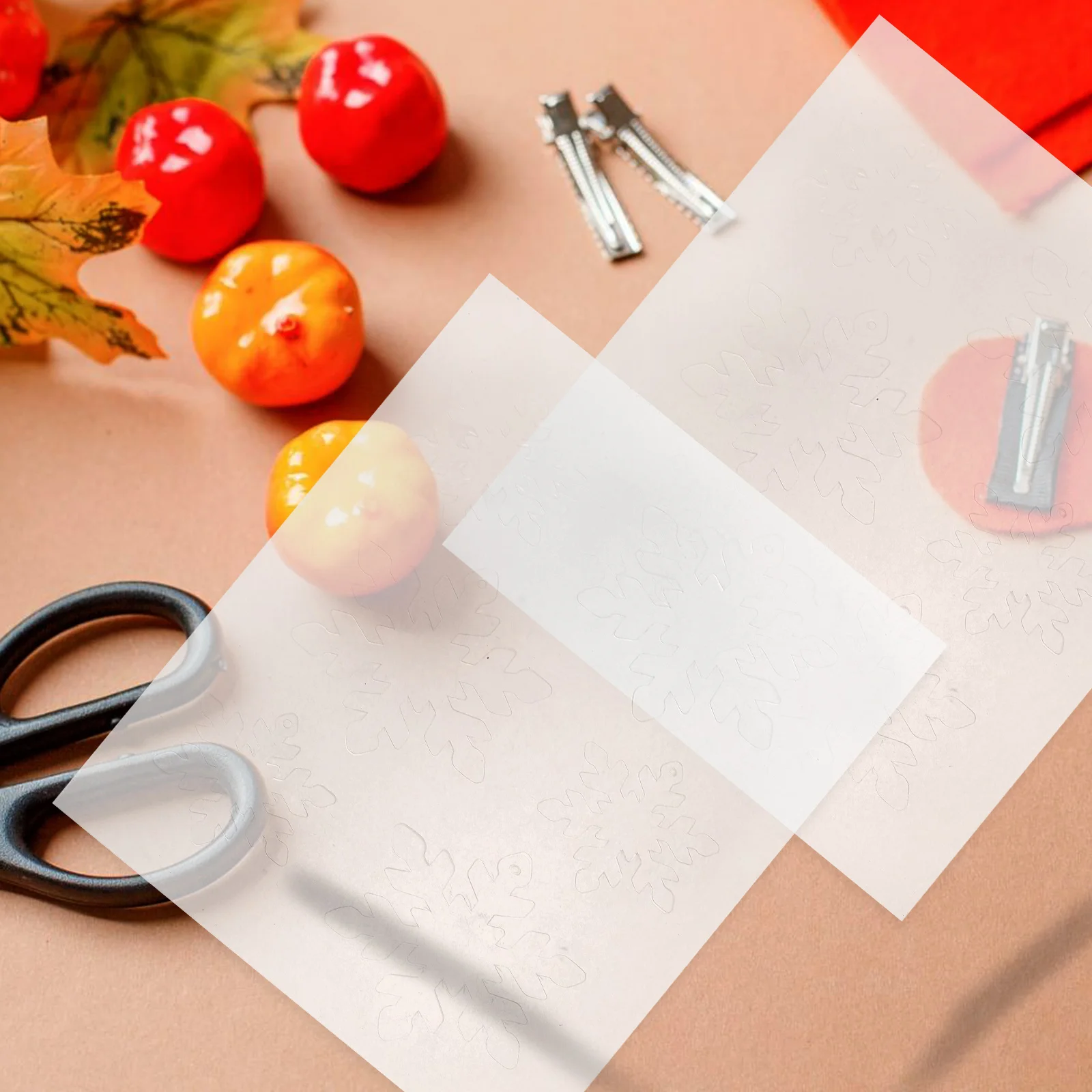 

6Pcs Heat Shrink Sheet Multi-Use Cuttable DIY Handicraft Supply for Shrinkable Art and DIY Making Shrinkable Sheets