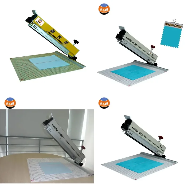 Manual Sample & Fabric Swatch Cutter EZ-2 with 1 Year Warranty