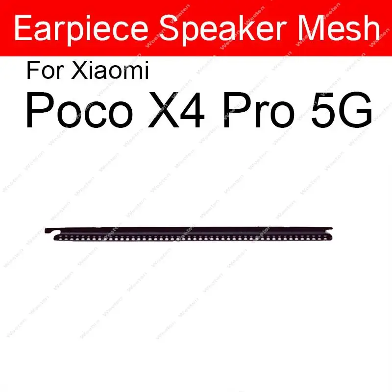 Earpiece Speaker Mesh Anti-dust For Xiaomi Poco X3 X4 Pro X3 NFC M3 F1 M3 Pro 5G EarSpeaker Dust-proof Grill Net Repair Parts images - 6