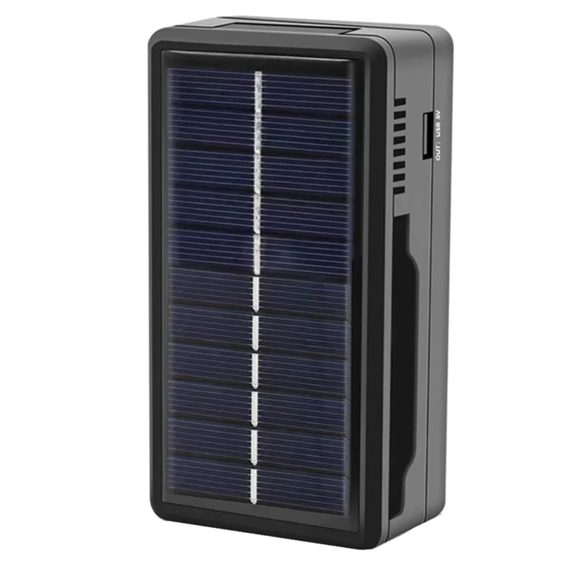 A02F-18650 Зарядное устройство Многофункциональный солнечный тип C Интеллектуальный держатель литиевой батареи для батарей 18650