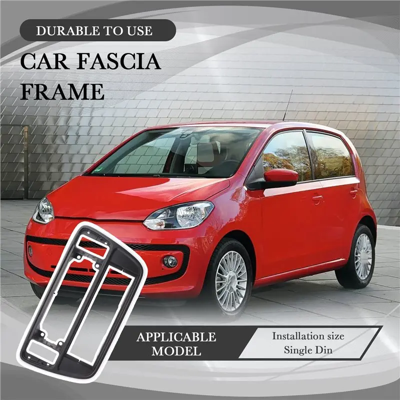 Easy To Use Single Din Car Dash Kit Harness Antenna For Up Skoda Citigo Seat Mii 2012+ Frame Radio Panel Fascia Plate