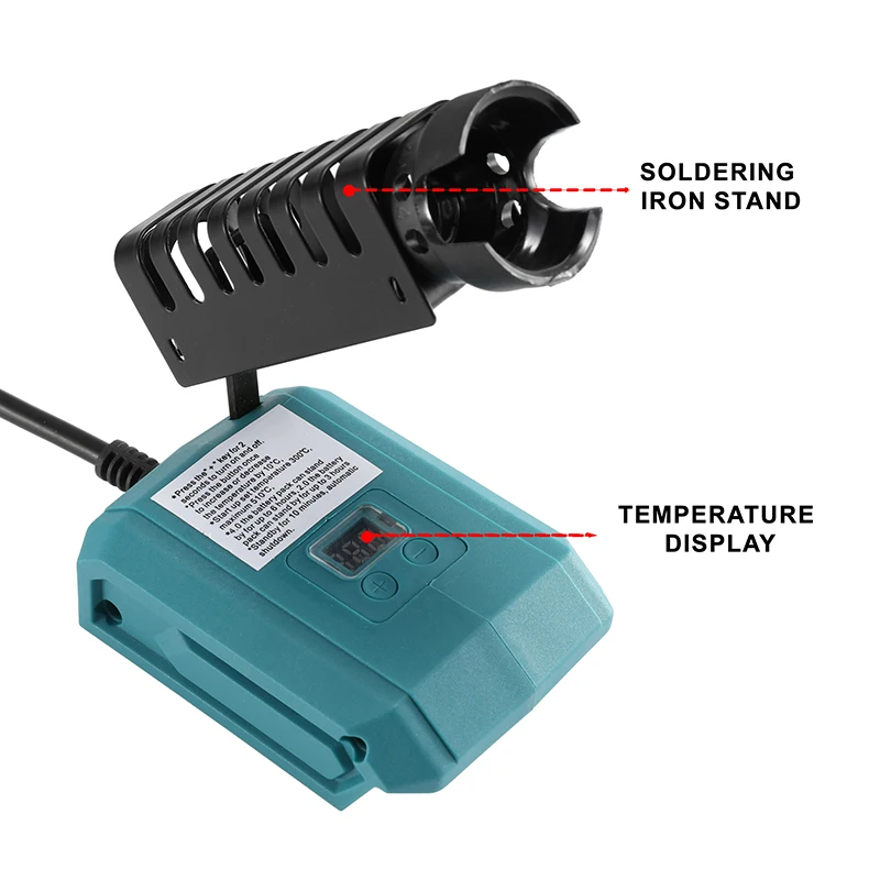 Ferro de solda elétrico 60w, calor interno, aquecimento rápido, equipamento de solda, ferro de solda recarregável, faixa de temperatura 300-500 ℃