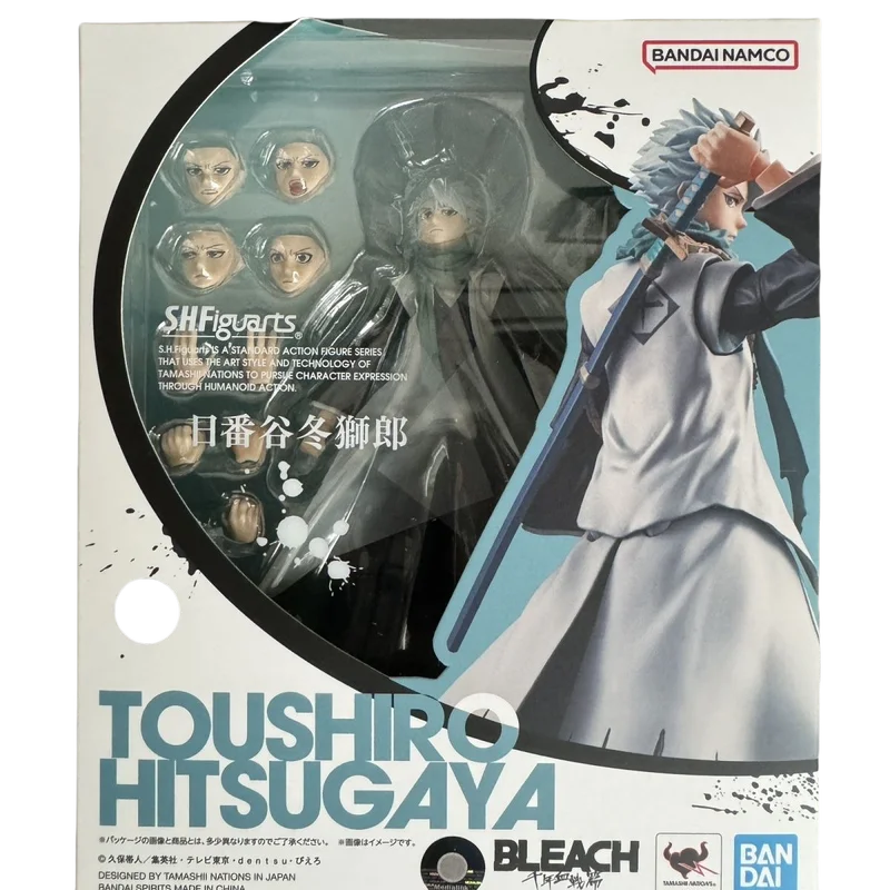 In Stock Bandai S.H.Figuarts Shf Bleach Hitsugaya Toushirou Thousand-Year Blood War Anime Action Figure Toy Model Collection