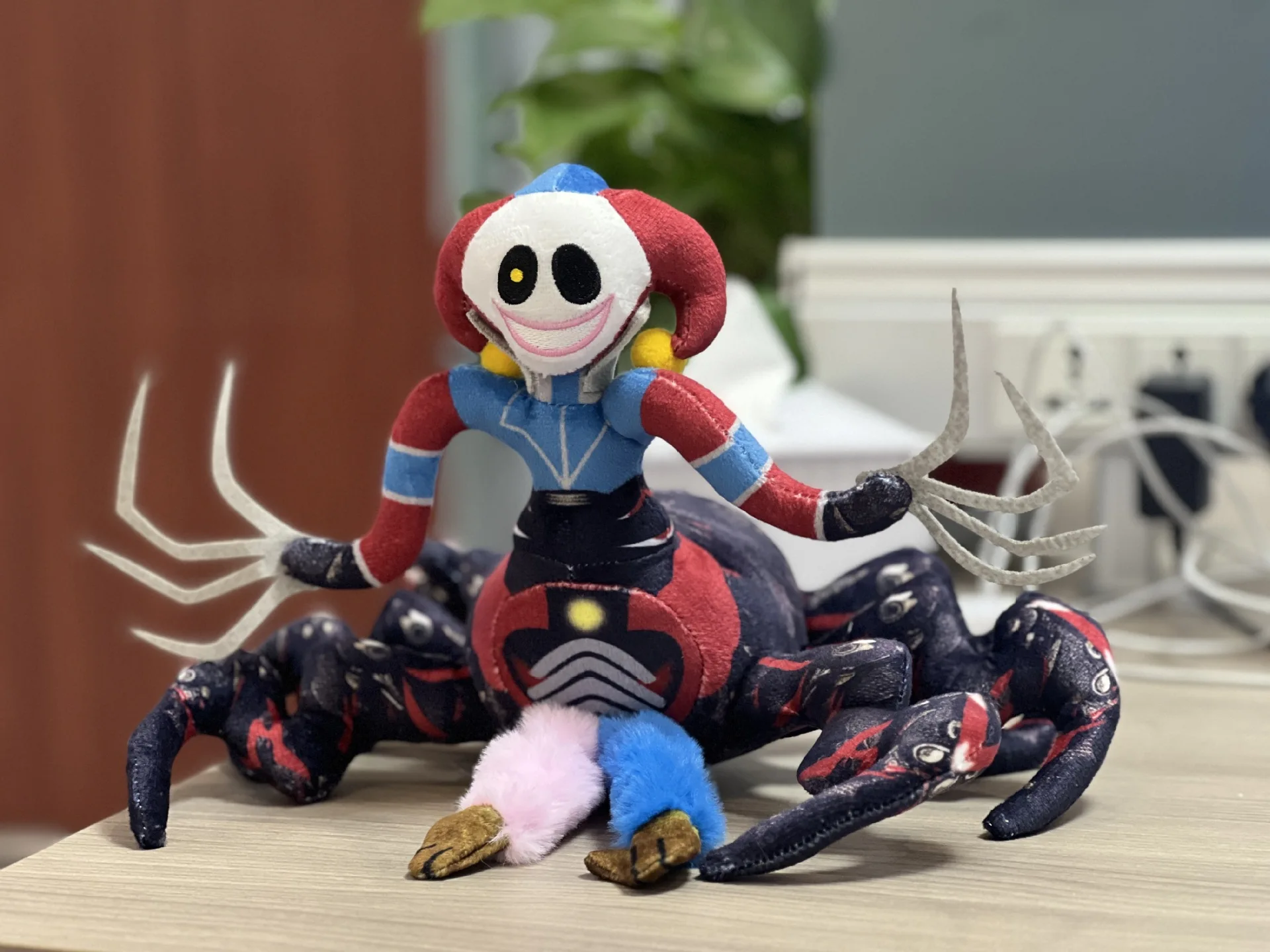 

The Prototype Spider Joker Doll Plush Toy Game Surrounding Dark Style Birthday Gift Home Decoration Halloween Gift