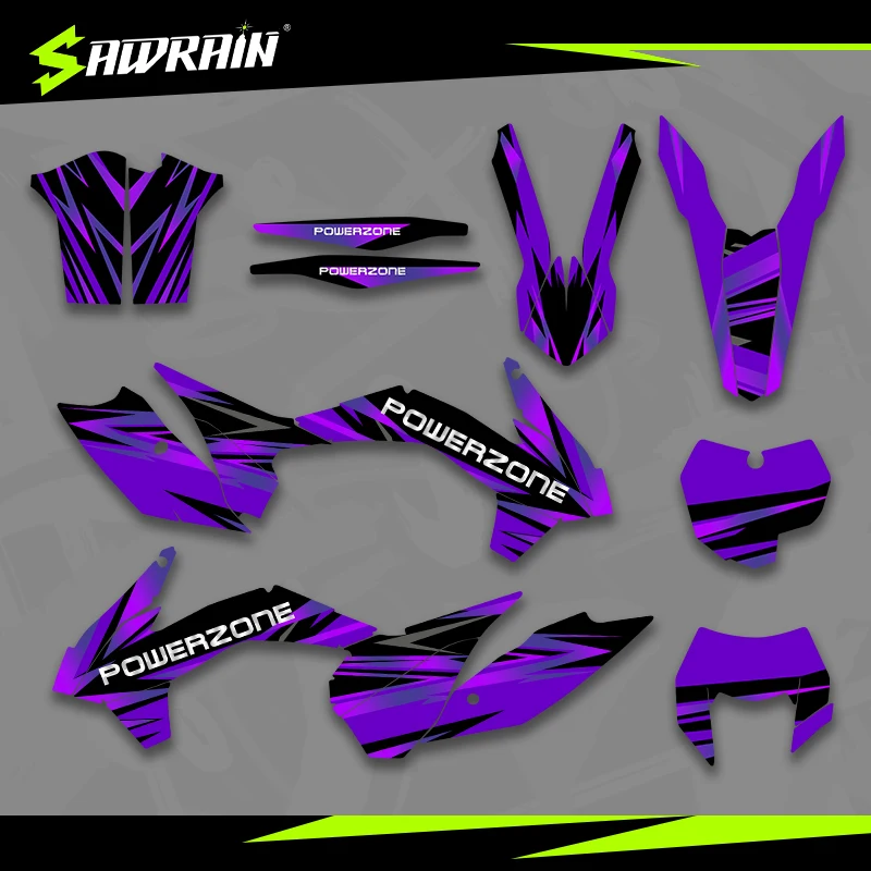 

Sawrain Motorcycle Graphics Backgrounds Decal Stickers Kits for KTM 13-14 SXF,15 SXF,14-15 EXC,16 EXC