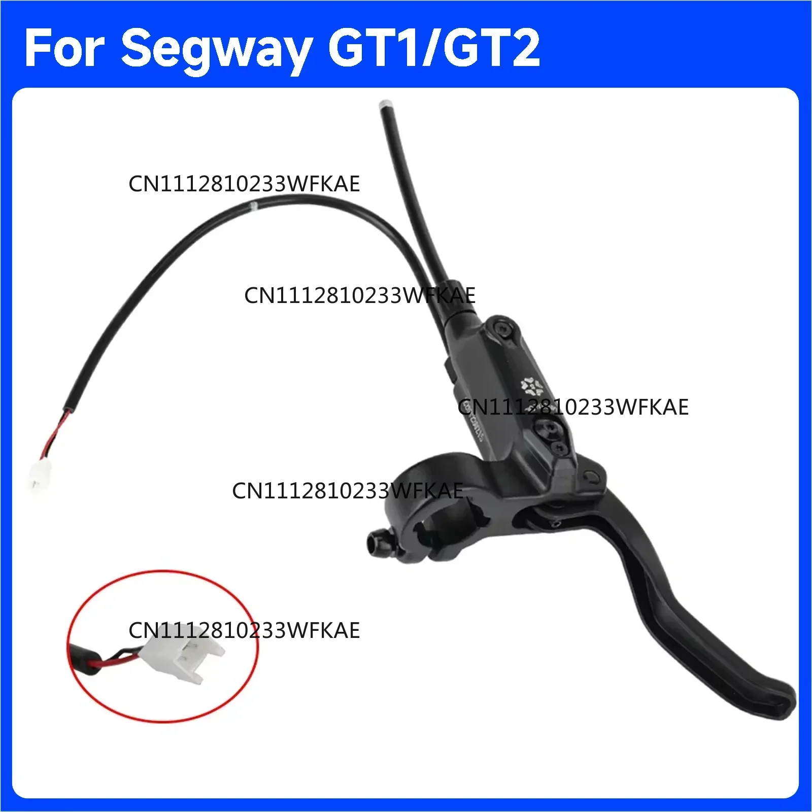 Original Brake Lever Left Right For Segway GT1 GT2 SuperScooter Electric Scooter Brake Handle Parts