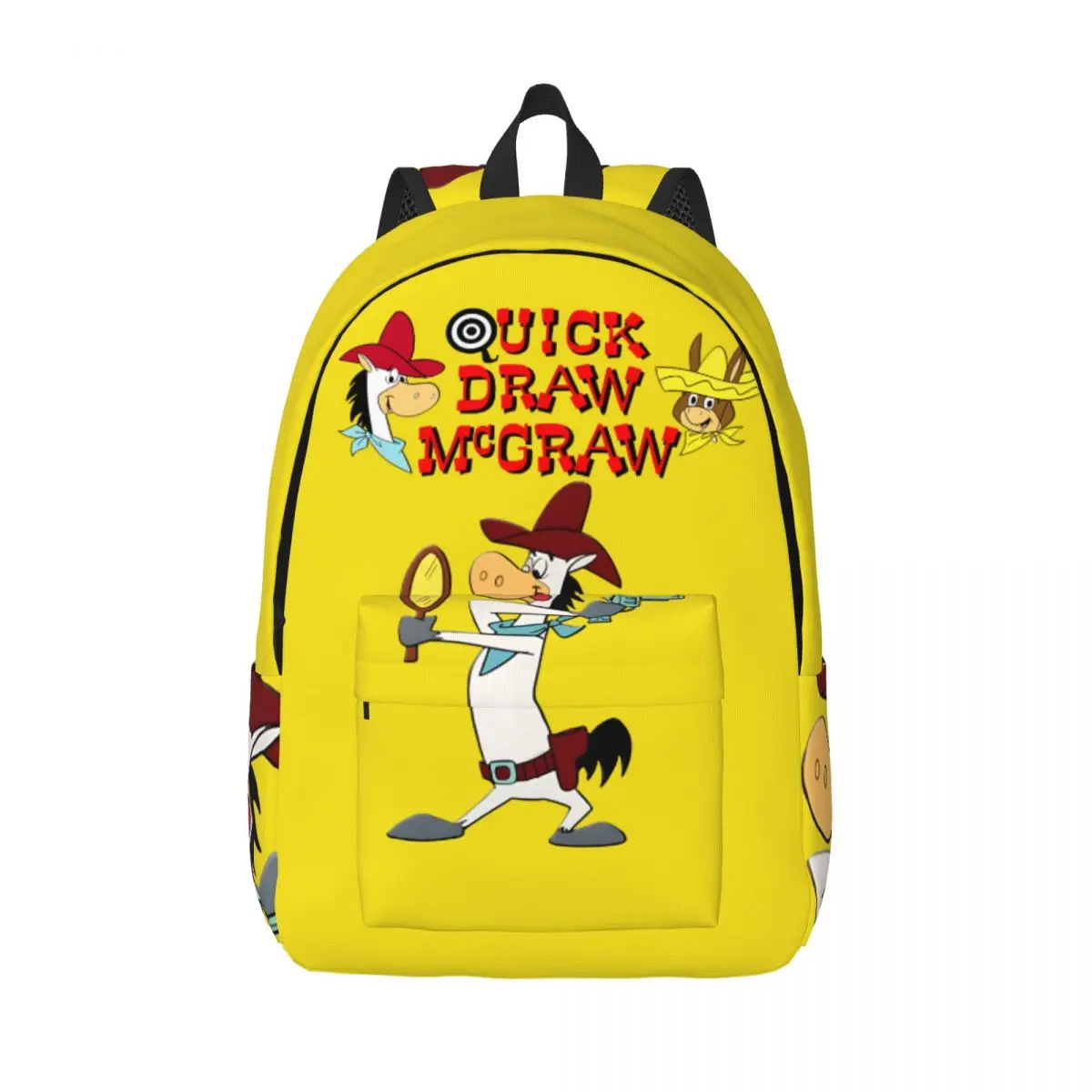 Birthday Gift Cool And Large Capacity College Bag Q-Quick Draw McGraw Show Light Couple Handbag Journey