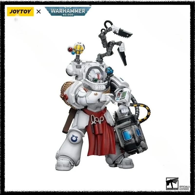 

IN STOCK JOYTOY 1/18 Warhammer 40k Uitramarines Apothecary Biologis Action Figure Custom Gift Toys