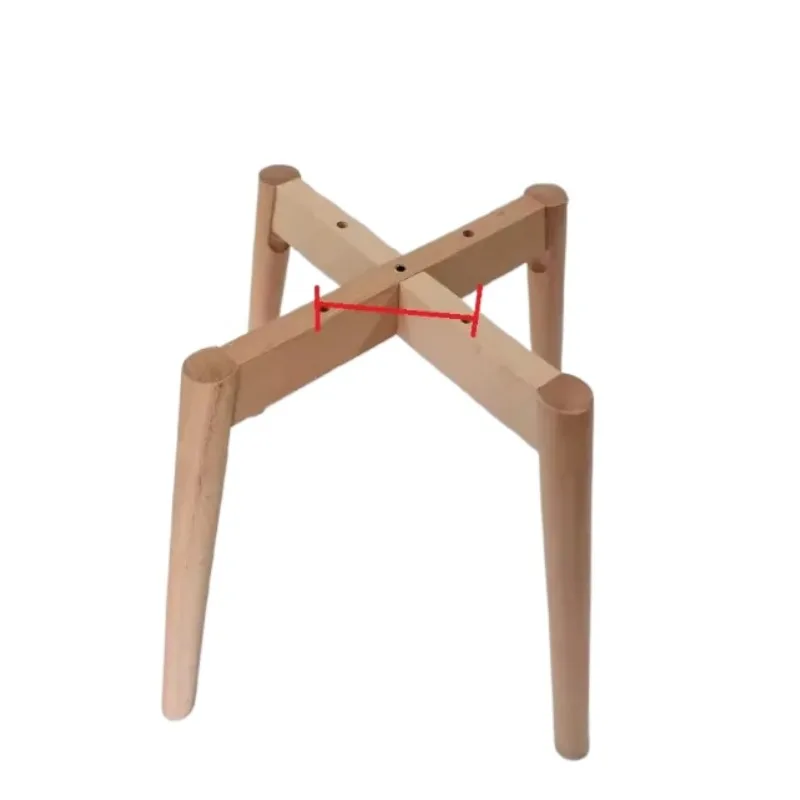Beech Wood Furniture Legs Replacement Wood Chair Legs Base Round Tapered Table Legs Woodworking Heavy Duty Support Feet