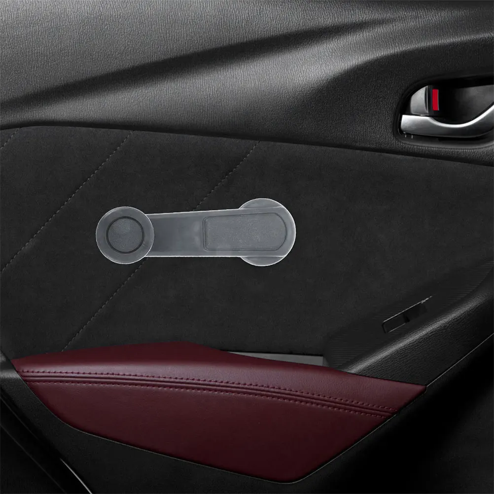 

2pcs Car Window Handle Crank Riser For Universal Vehicle Window Handle Replacement Smooth Operation Long-Lasting Abs Material