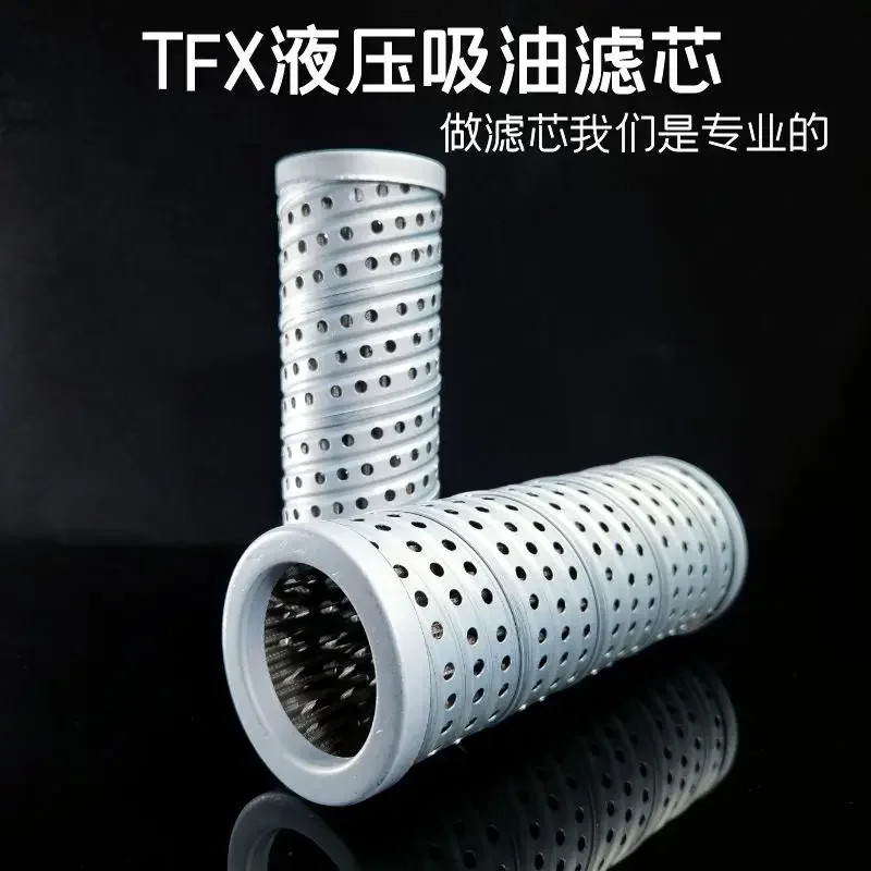 Tex self-sealing hydraulic oil suction filter element oil filter screen through steel mesh oil filter at both ends