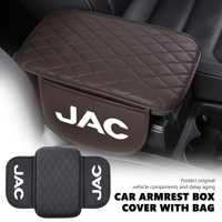 Leather Car Armrest Box Center Console Protection Storage Pad For JAC J3 J4 J7 JS2 JS3 JS4 KR1 S2 S3 S4 S5 S7 T8 X8 Plus A5