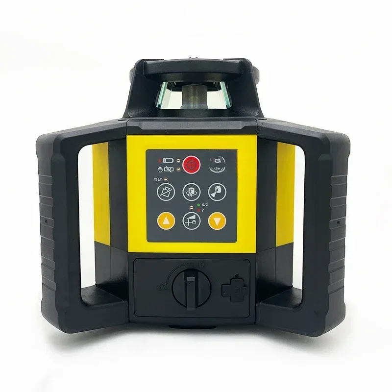 Dual Axis Slope with Rotating Speed Adjustment Red Beam Self-Leveling Rotating Laser Level RL300HVR