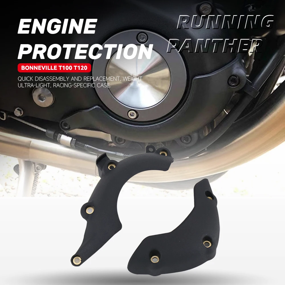 

New Engine Stator Cover Protective Case Slider Guard Protector For Bonneville T100 T120 Black Street Scrambler For Thruxton 1200