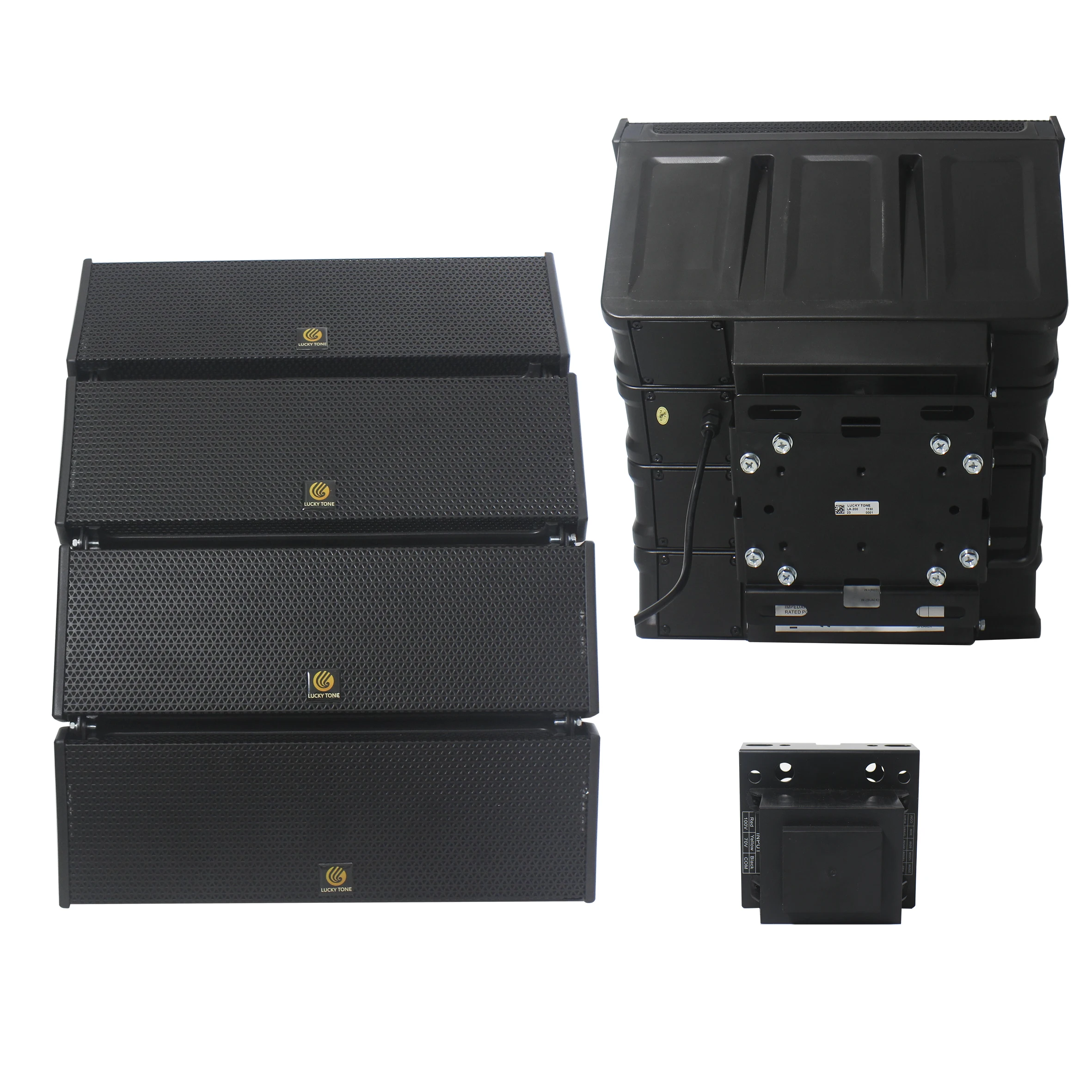 200W Compact Outdoor Line Array Speaker for Outdoor Use