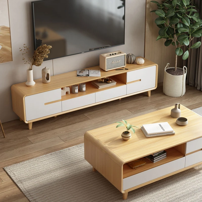 Wooden Modern Tv Cabinet Floor Cute Universal Home Tv Cabinet Drawer Standing Fernseher Schrank Living Room Furniture