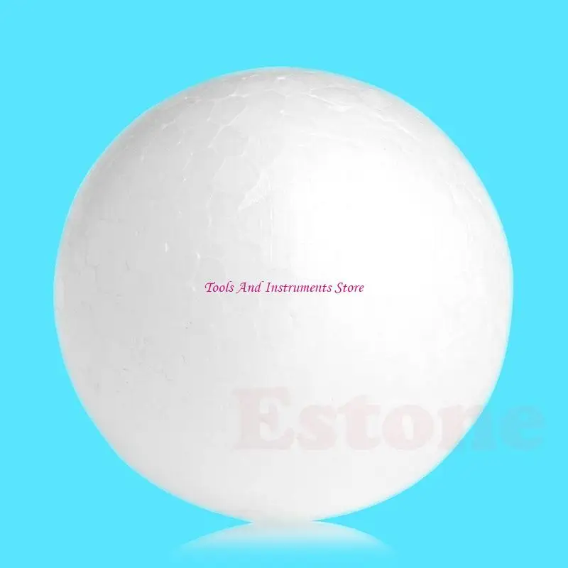 부드러운 폴리스티렌 스티로폼 라운드 거품 공 크래프트 볼 아트 장식 가정 학교 프로젝트 DIY 장신구 C7AC