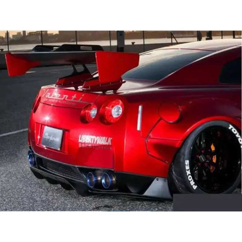 LB Real Carbon Fiber / FRP Car Rear Wing Trunk Lip Spoiler For Nissan GT-R GTR R35 2008 2009 2010 2011 2012 2013 2014 2015 2016