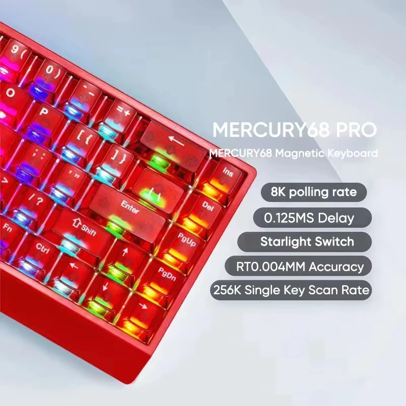 IROK CAROTMAS Mercury68 Max 8K Magnetic Switch E-sport Gaming