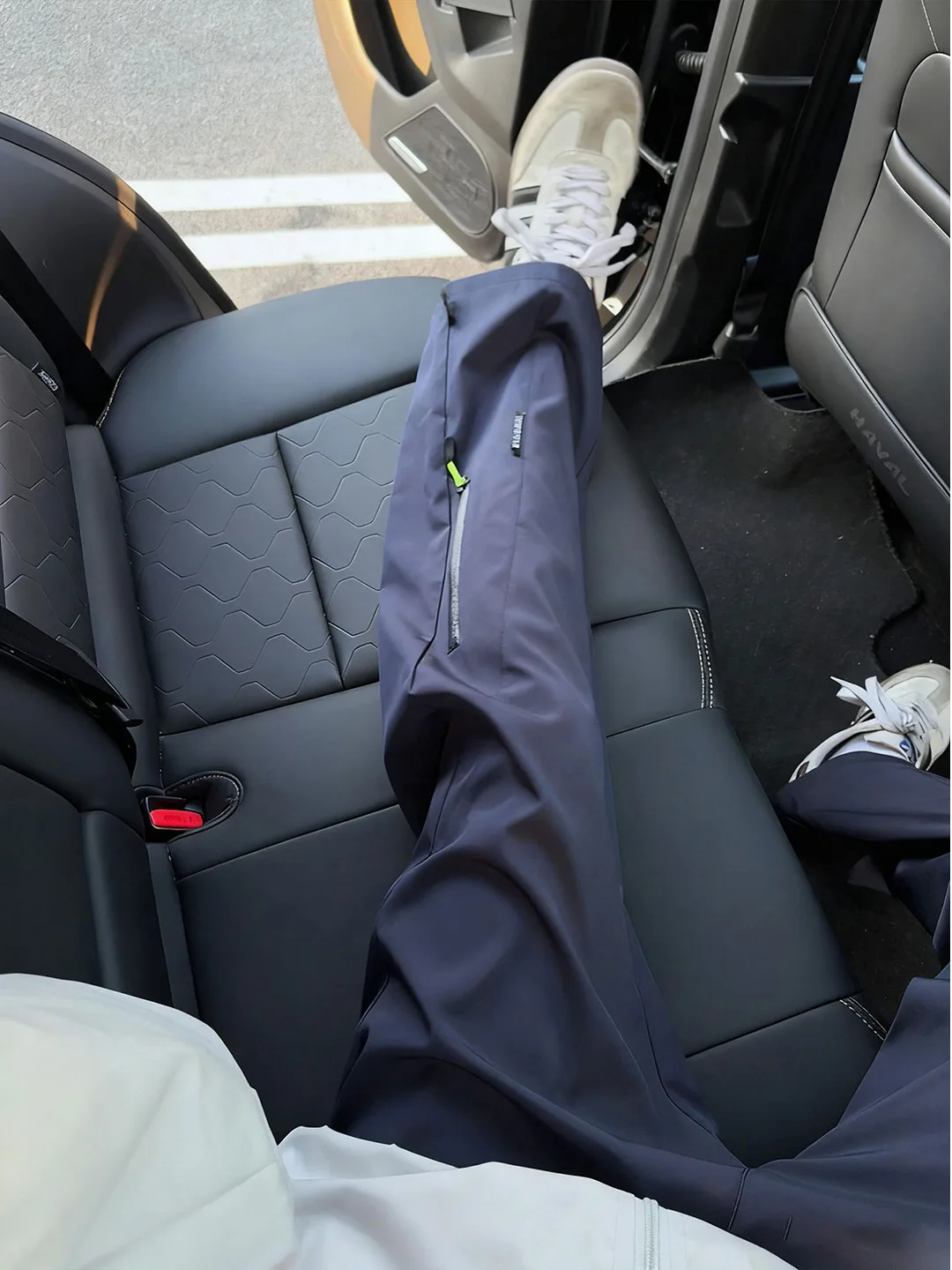 

American Sle Men's Autumn Straight Leg Zipper Design Waterproof Soft ell Work Trousers Casual Sports Utili Pants