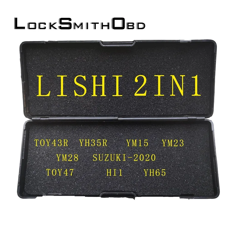 

1PCS HOT LISHI 2 in 1 Tool For TOY43R YH35R YH35 YM15 YM23 YM28 TOY47 HI1 YH65 KW16 KW18 KYM2 HD74 HD75