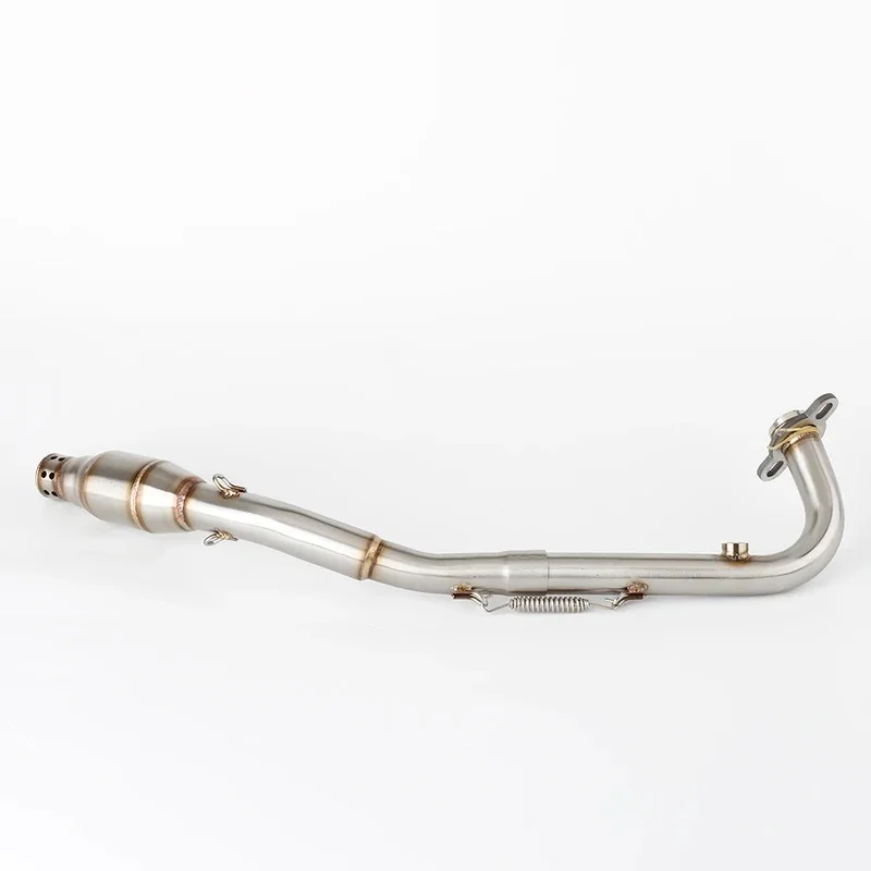 Motorcycle Exhaust Front Mid Pipe For Honda PCX125 PCX150 2021‑2022 Replacement Pipe