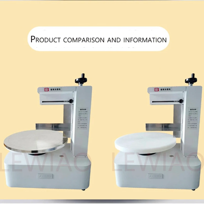 Maschine zur Herstellung von Geburtstagskuchen, Creme, Brot, Dekoration, glatte Beschichtung, Spreizwerkzeug, automatischer Schaber, Spatel