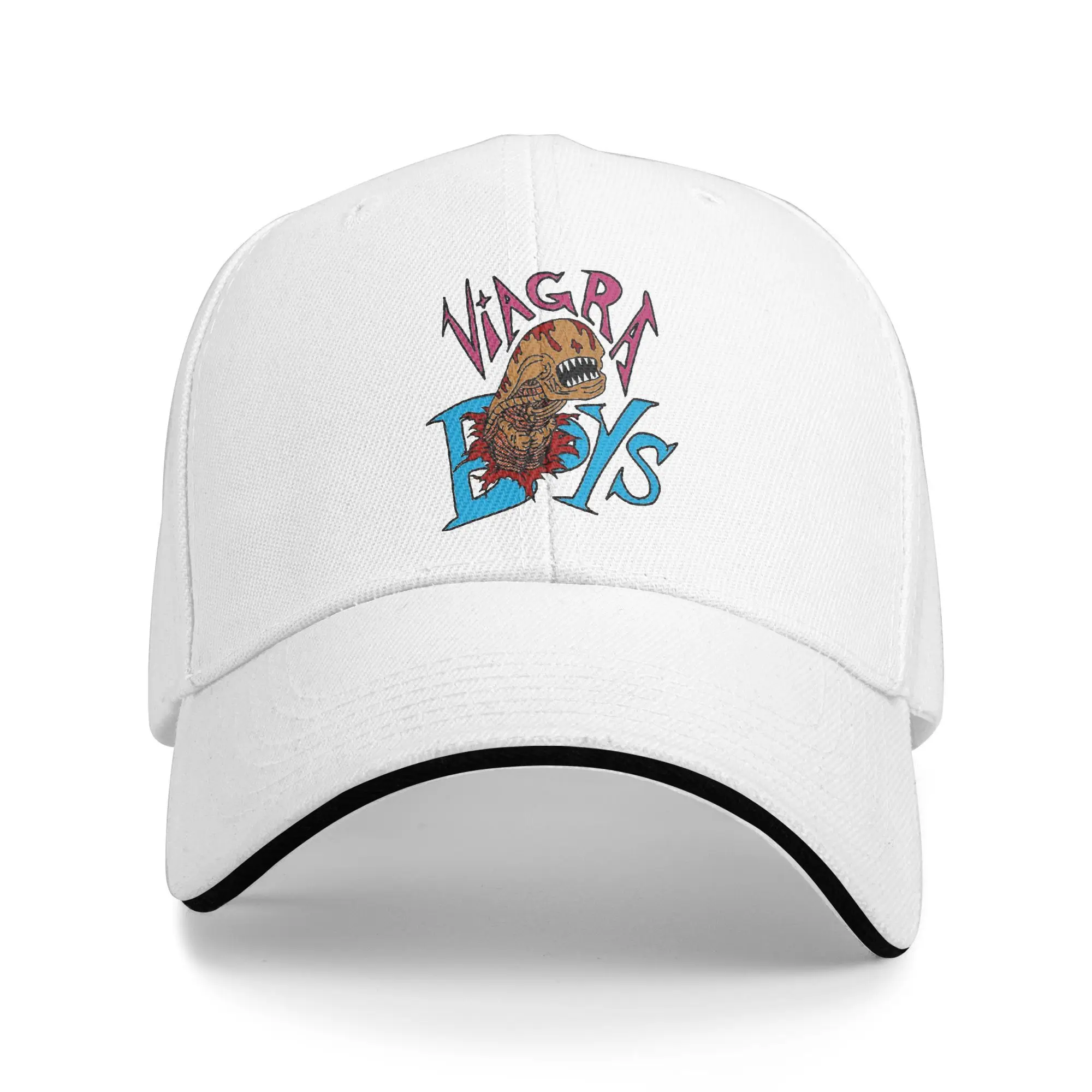 

Viagra Boys Baseball Cap Metal Couple Women Print Trucker Hat Spring Casual Hunting Camping Wholesale Snapback Cap