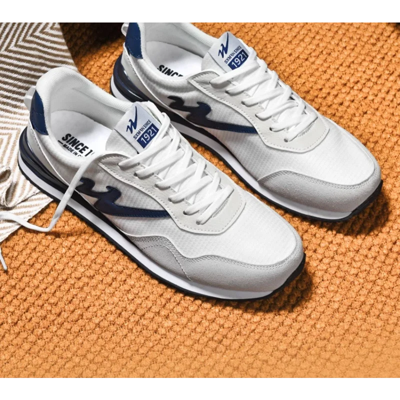 Street Trendy Casual Trainers Thick Soft Cushioned Footbed for Gym Workout Backyard Stroll Errand Driving Park Leisure Sneakers