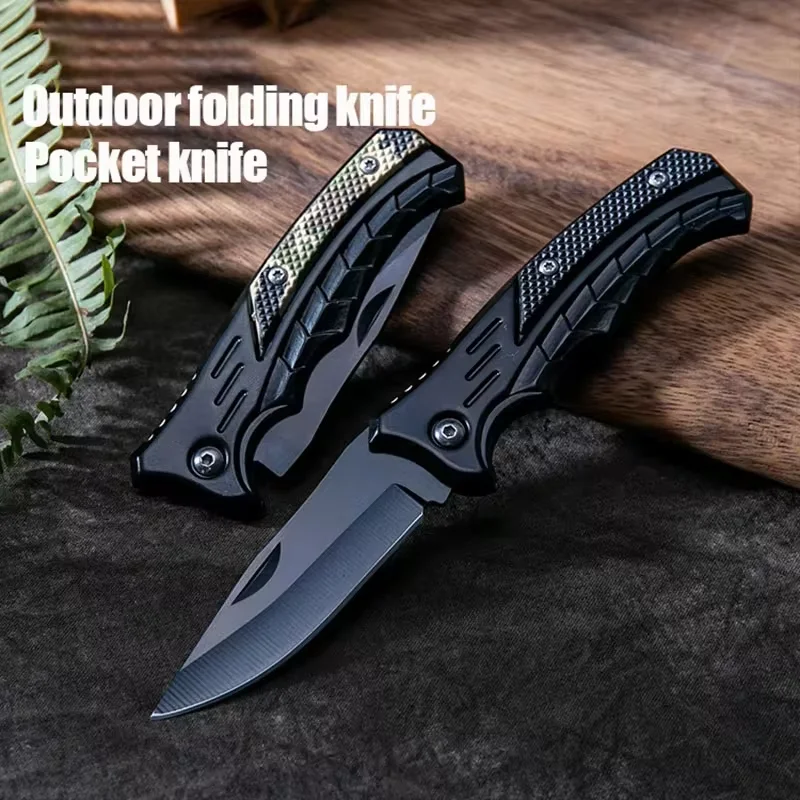 Stainless Steel Folding Knife Fillet Knife fishing boat fishing accessories with PP Handle Easy To Carry Camping Meat Cutting