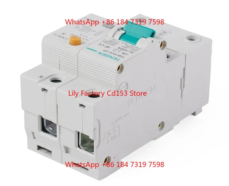 TGB1NLE-125 air switch with leakage protection circuit breaker 2P single-phase 3P + N three-phase 4P residual current 30MA