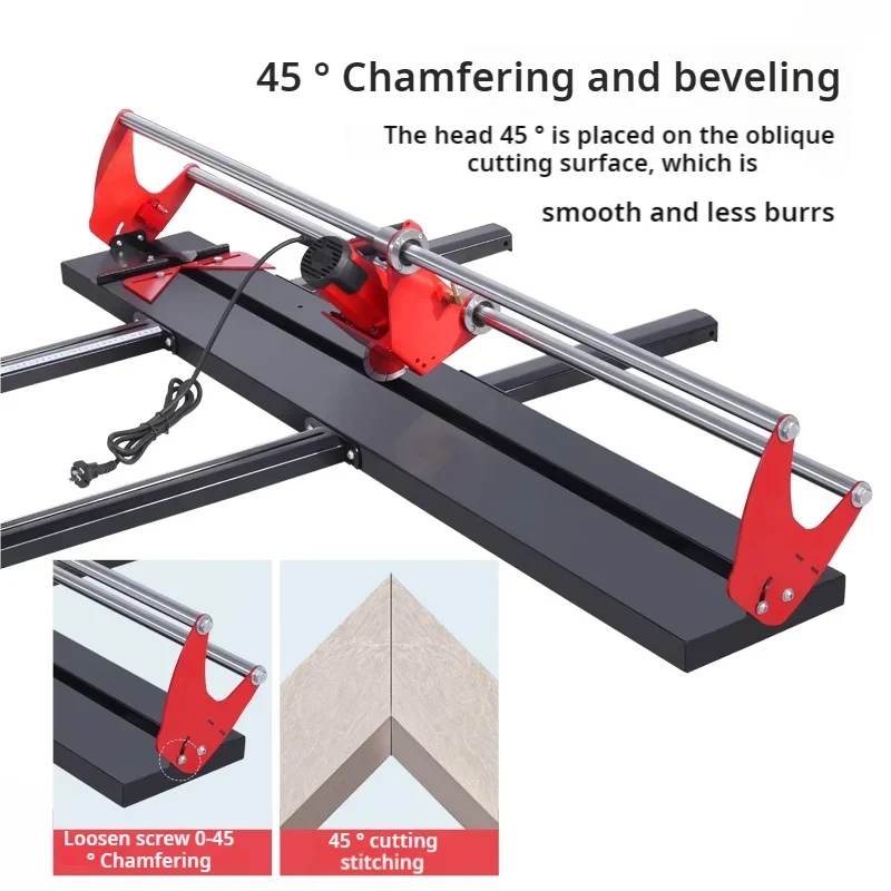 Portable Small Multi-functional Ceramic Tile Cutting Machine  45 Degrees Manual Operation Chamfer Stone Marble Cutting Tool