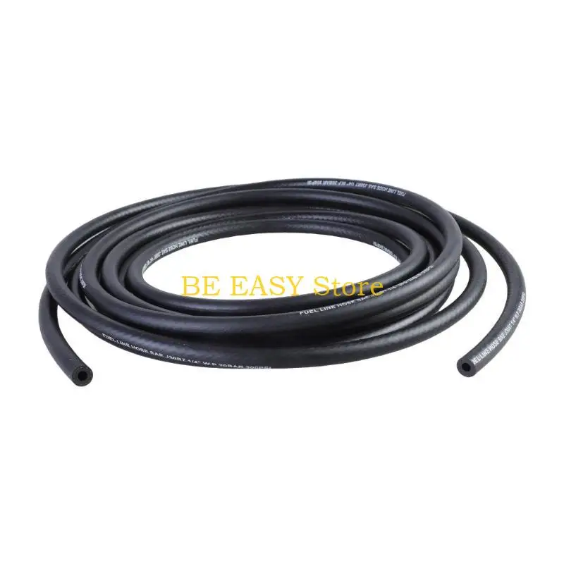 

E28F Flexible Fuels Hose 20ft Rubber Fuels Hose 300PSI for DIY Enthusiasts & Mechanics