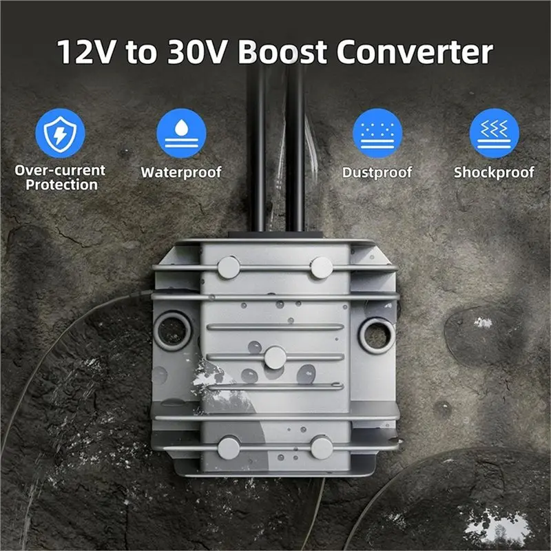 For Car DVR Power Cable 12V For Car Adapter DC Step-Up Converter 12V 24V To 30V 3.5A Boost Converter With Fuse Mini-Y79A