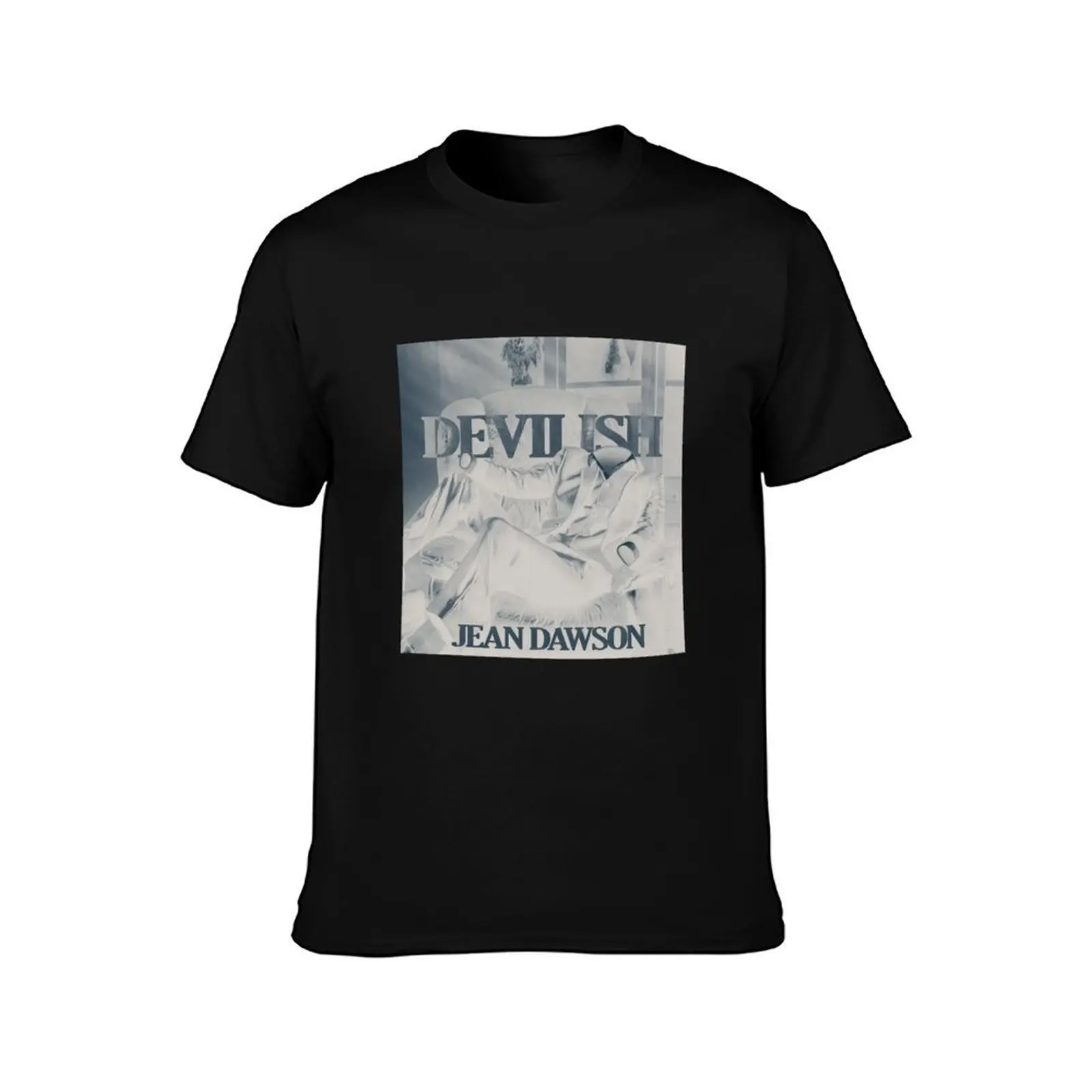 Devilish Jean Dawson design T-Shirt Summer Casual Cotton Tee Oversized Streetwear Tops Vintage Graphic Print 100% Cotton