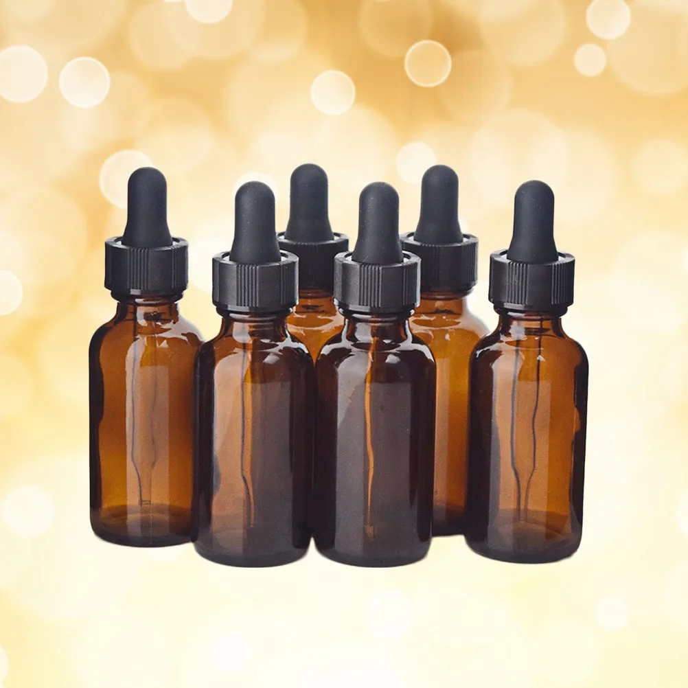 

3Pack Refillable Amber Glass Essential Oil Bottles 30Ml Dropper Bottles Empty Glass Bottle for DIY Perfume Aromatherapy Carrier