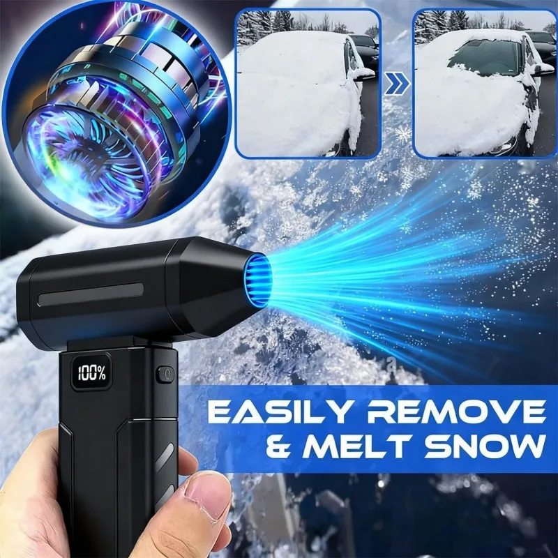 

Бесщеточный турбовентилятор X8, 100000 об/мин, мощный электрический воздуходув, пылесос, портативный очиститель пыли, мощный вентилятор