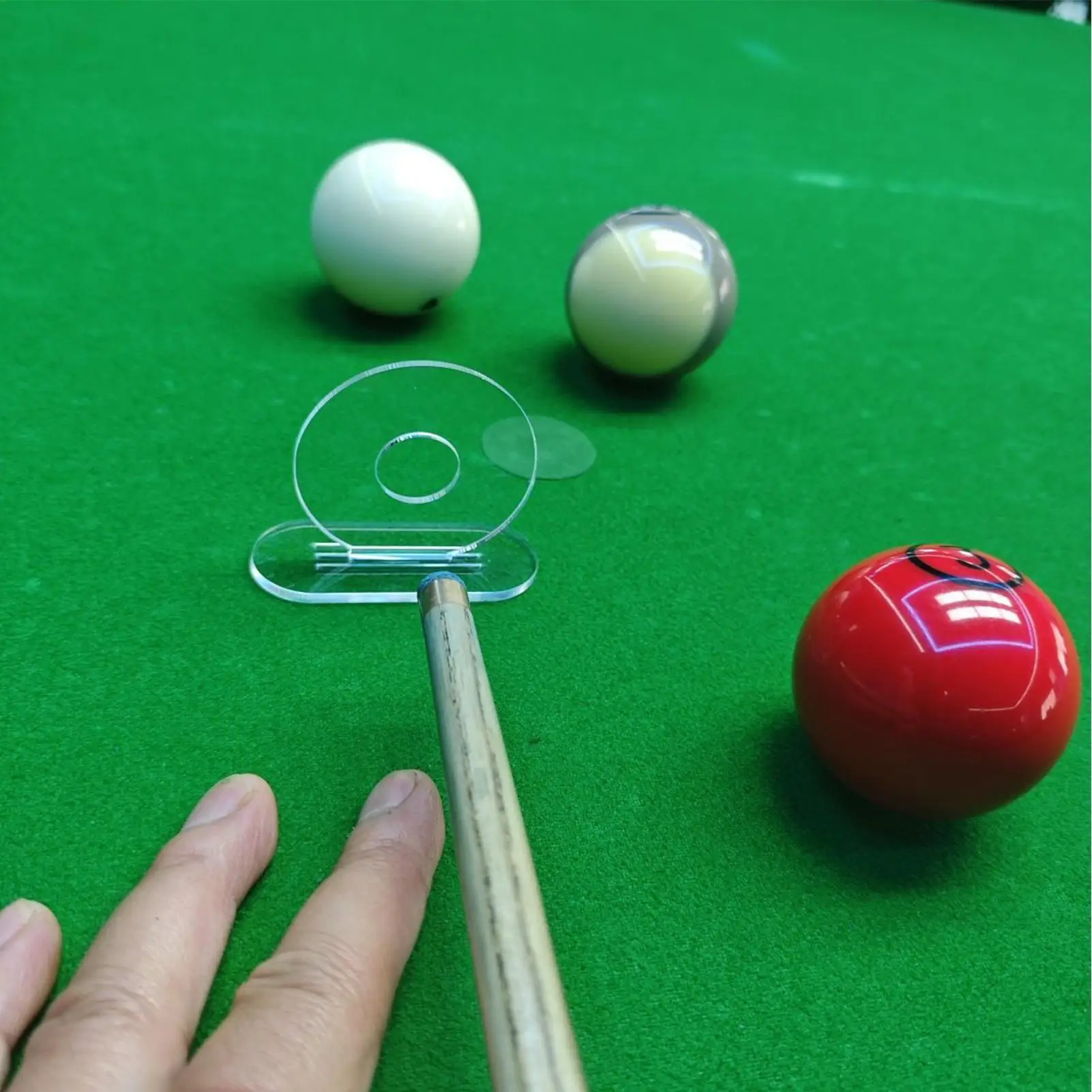 

Billiards Rod Training Aids Practice Accessories For Pool Stick 5 Holes Stable Pool Cue Accuracy And Club Control Trainer tool