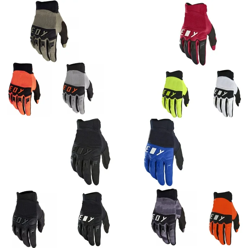 

Summer Cycling Gloves Full Finger MTB Bike Gloves Touch Screen Non Slip Silicone Palm Driving Riding Gloves Motorradhandschuhe