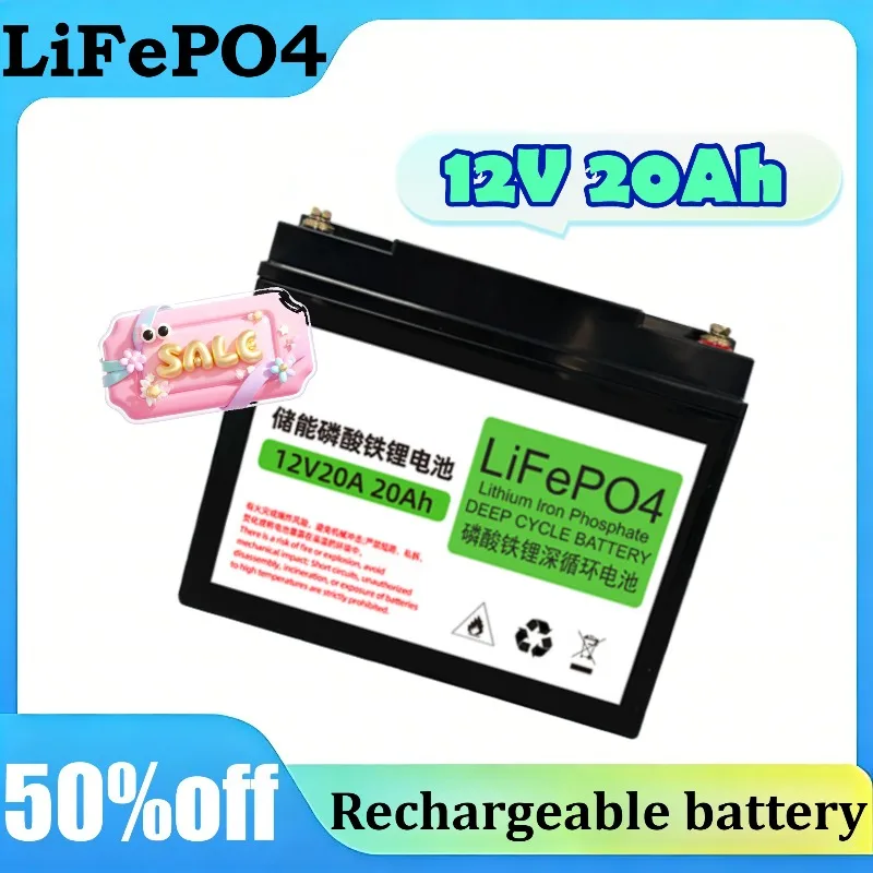 

LiFePO4 12V 20Ah High Capacity Solar PV Energy Storage Battery for Electric Vehicle Battery