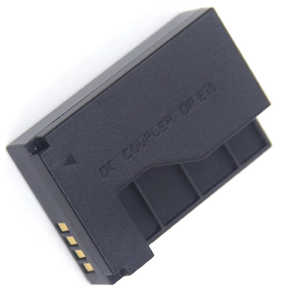 LP-E12 LPE12 Dummy Battery DR-E15 DC Coupler Power Supply for Canon EOS 100D Kiss X7 Rebel SL1 SX70HS Camera