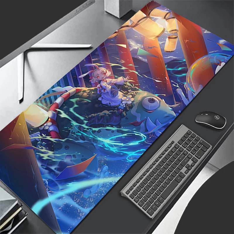 Mousepad Pattern Game Pad Rubber Cool Mouse Pad O-onmyoji PC Accessories Desk Mat Non Slip Table Mat Gamer Cabinet Keyboard Pad