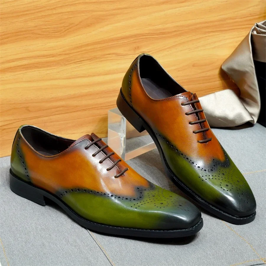 chaussures-richelieu-elegantes-bicolores-pour-hommes-cuir-veritable-perforees-a-lacets-semelle-en-caoutchouc-formelles