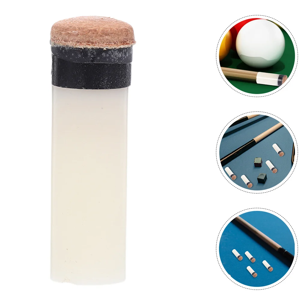 

5Pcs Screw-on Pool Cue Tips Replacement Kit for Billiard Cues Durable Material and Convenient Repair Pool Cue Tips Replacement