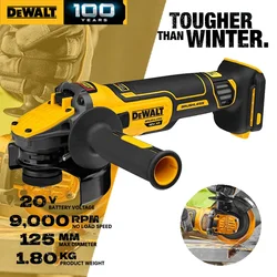 DEWALT Angle Grinder DCG409 20V Cordless Brushless Power Tool Cutting Machine 125mm Rechargeable Portable Polisher DCG409B