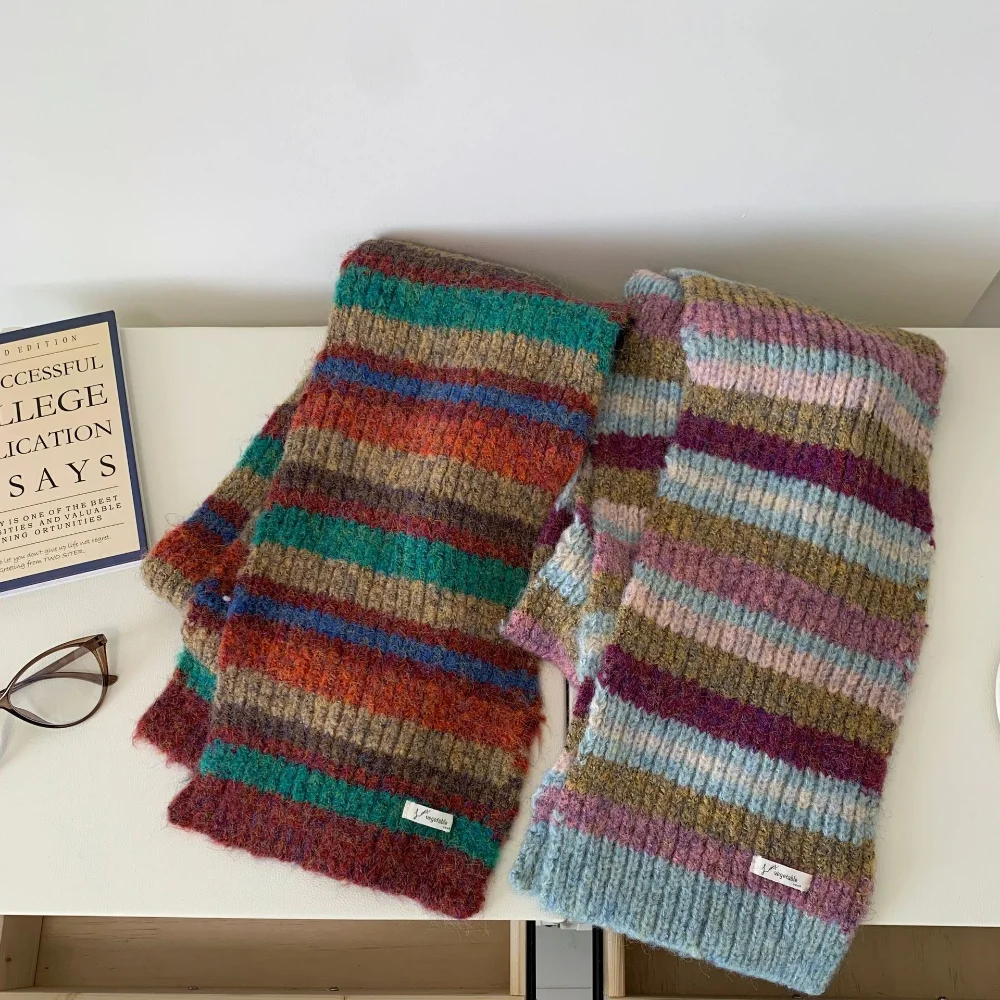 Retro Striped Scarf… - image