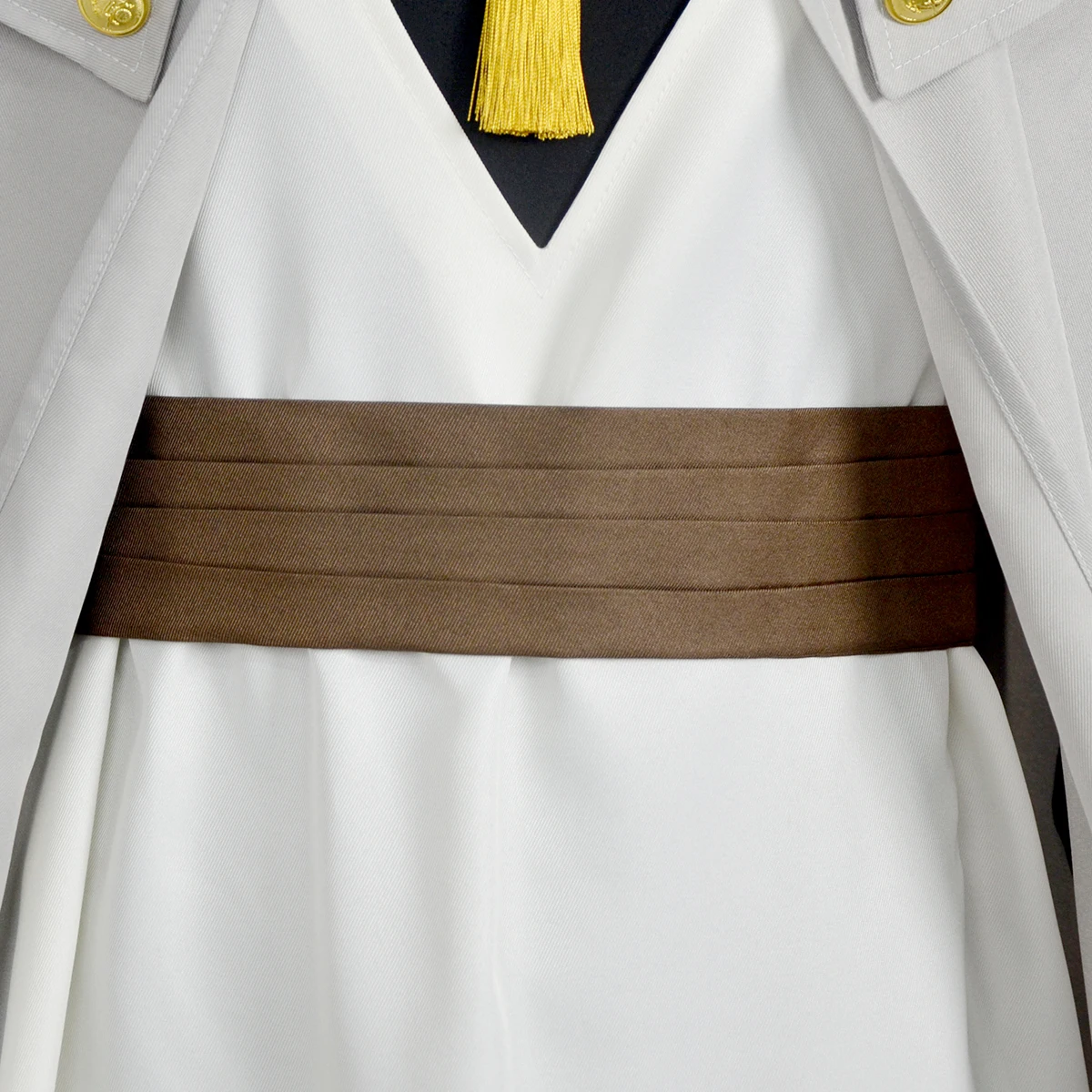 Magician Qifrey Cosplay Outfit Anime Style Gray Cloak Robe With Belt Pointed Hat Full Set Halloween Festival Party Costume view 6